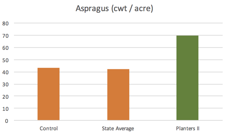 Asparagus Yields Planters II